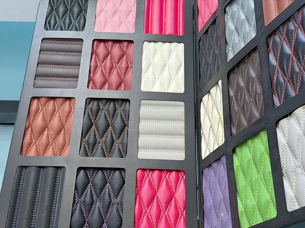 Leather Swatches Close