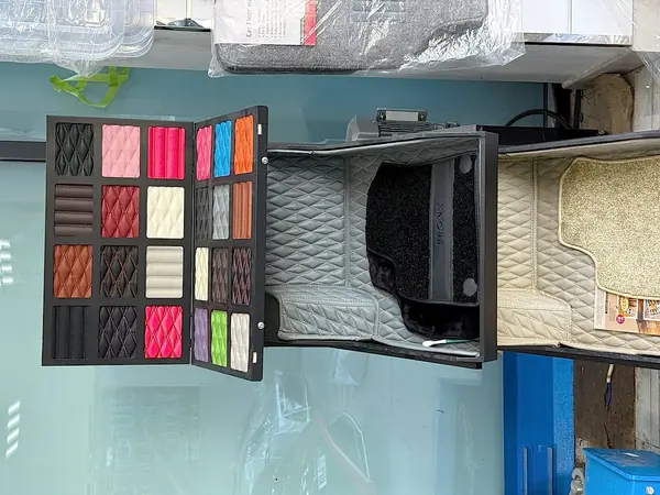 Samples and Boot Mat