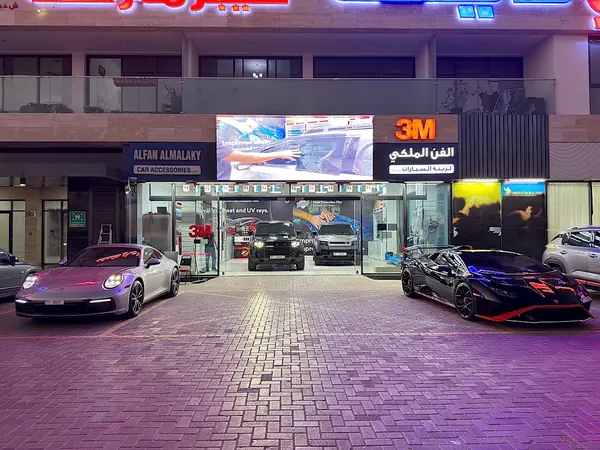 Luxury Cars Night View at Alfan