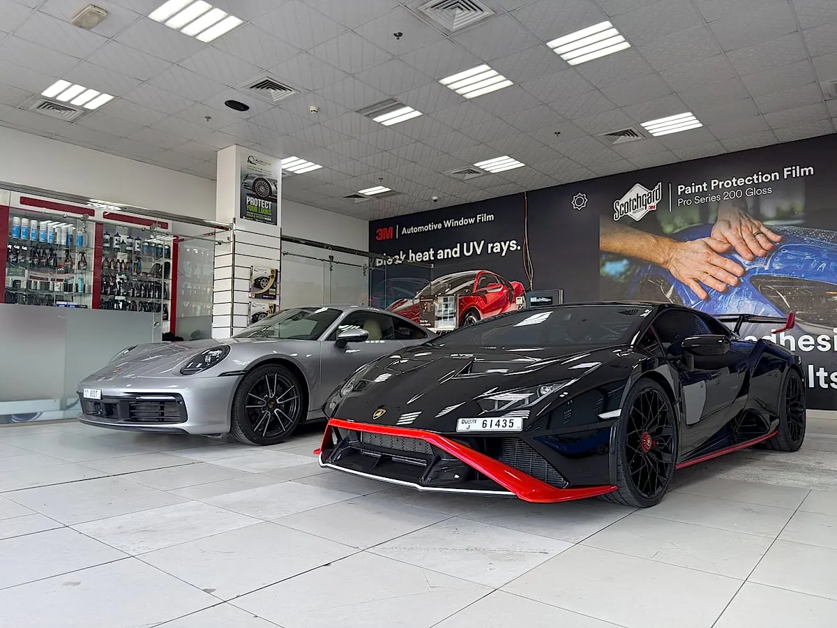 Porsche 911 & Lamborghini in Our Showroom